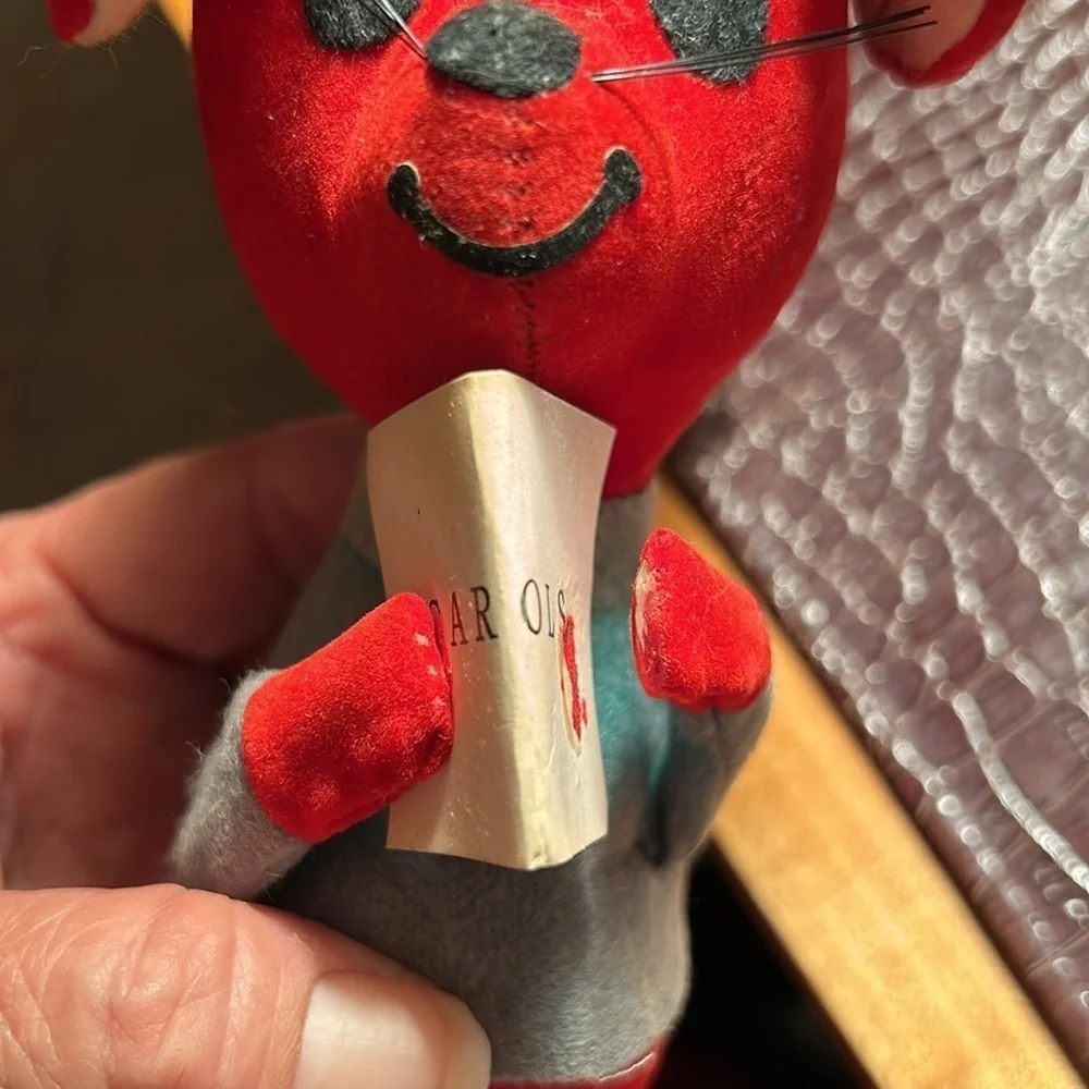 Vintage Dream Pets Christmas Mouse By R Damon Co